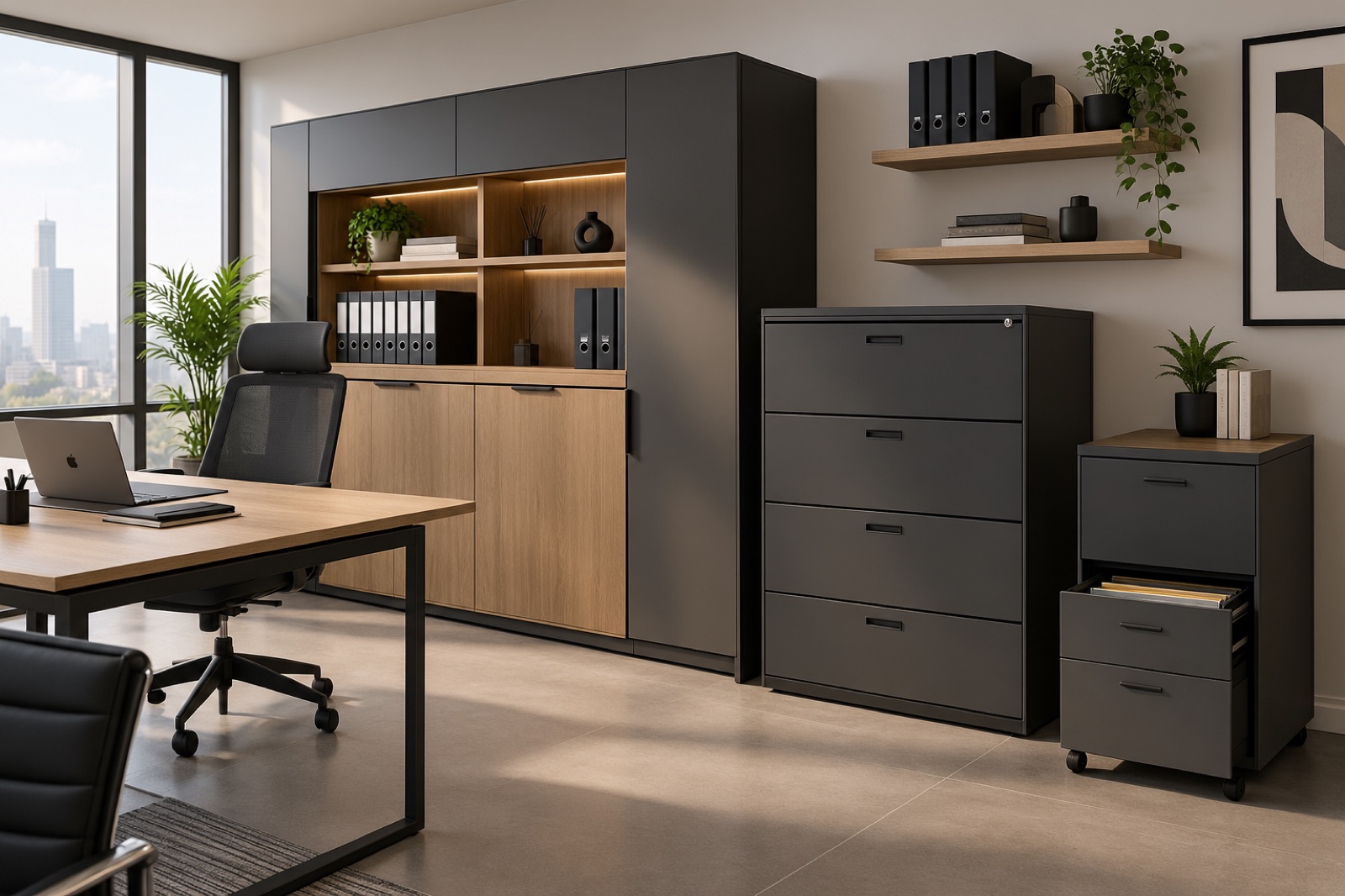 Office storage and filing cabinets